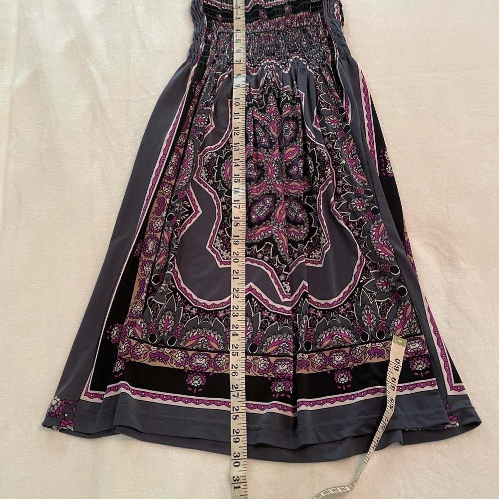 Strapless Dress- Pretty Pattern - Picture 10 of 10